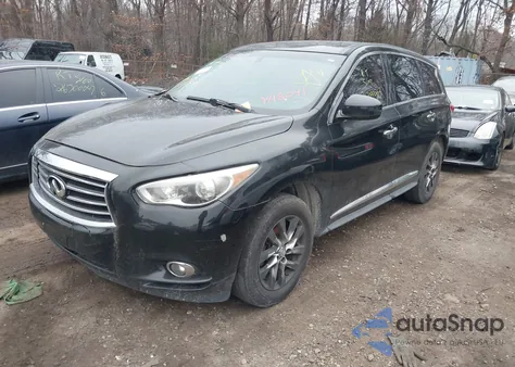 2013 Infiniti Jx35 from USA, damaged, VIN 5N1AL0MN8DC324105